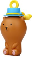 Uncle Bubble - Giocattolo Anti-Perdita Orso Marrone Bolle Bambini-2