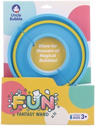 Uncle Bubble - Grande giocattolo bolle di sapone con manico ergonomico