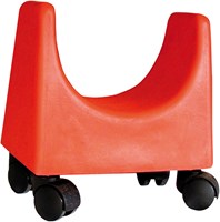 Eduplay veicolo soft roll rosso - cavalcabile per bambini piccoli