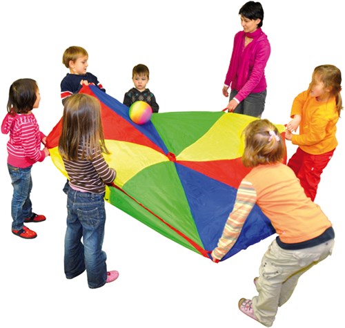 Eduplay paracadute giocattolo 360 cm multicolore per bambini