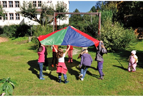 Eduplay paracadute giocattolo 360 cm multicolore per bambini-2