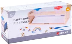 Portarotolo di carta in legno giocattolo creativo per bambini