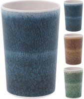 Excellent Houseware bicchiere melamina 8x11cm blu tazza resistente