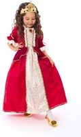 Little Adventures abito invernale vestito da principessa per bambini 5-7 anni
