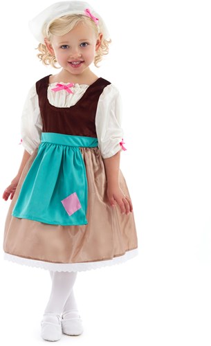 Little Adventures abito principessa Cenerentola con sciarpa per bambini