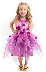 Little Adventures abito da fata viola per bambini 5-7 anni - costume da fiaba