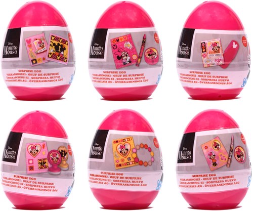 Canenco uovo sorpresa Minnie Mouse cancelleria giocattolo regalo
