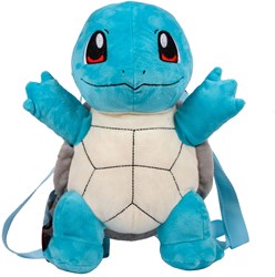 Canenco zaino peluche Pokémon Squirtle - Zaino 3D peluche 35cm
