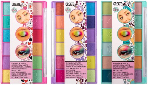 Create it! palette ombretto - set trucco colorato per bambini