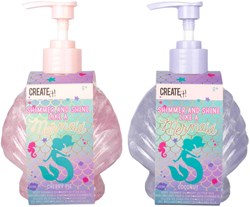 Body shimmer sirena glitter multicolore flacone pompa 300ml