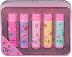 Beauty balsamo labbra scatola rosa Create It! - set balsami labbra bambini
