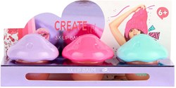 Canenco set balsamo labbra giocattolo fungo 3 pezzi per bambini