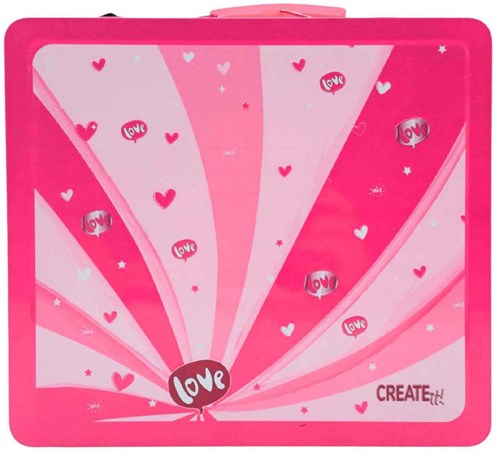 Canenco valigetta trucco rosa set giocattolo per bambini con accessori-2
