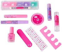 Canenco valigetta trucco rosa set giocattolo per bambini con accessori-3