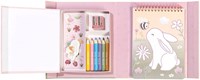 Little Dutch set da colorare Rosa Fairy Garden - pagine creative e adesivi-3