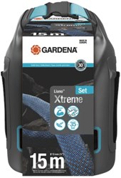 Gardena tubo da giardino Liano Xtreme tessile 15 metri con borsa