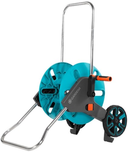 Gardena carrello avvolgitubo AquaRoll M portatubo blu accessorio giardino