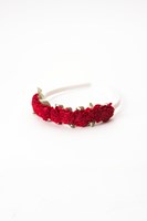 Little Adventures accessorio capelli cerchietto fiore rosso per bambini