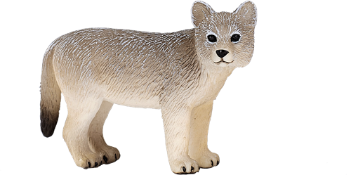 Mojo Giocattolo Woodland Lupo cucciolo - 387244