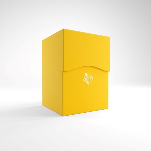 Gamegenic deckbox portacarte 100+ gialla - scatola porta carte da gioco