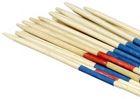 Mikado XL gioco di abilità in legno 50 cm per bambini e adulti-3
