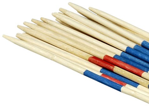 Mikado XL gioco di abilità in legno 50 cm per bambini e adulti-3