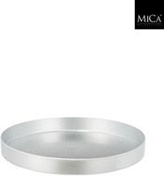 Edelman vassoio decorativo argento plastica riciclata design sostenibile