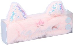 Cerchietto kitty nero accessorio capelli trucco maschera