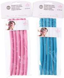 Bigodini per capelli set flessibile per capelli ricci naturali 5 pezzi