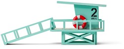 Candylab giocattolo in legno - Malibu Beach Tower - personaggio da gioco