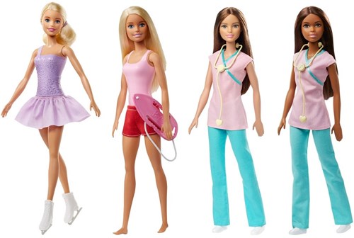 Bambola Barbie - Set Careers - Professioni assortite per bambini