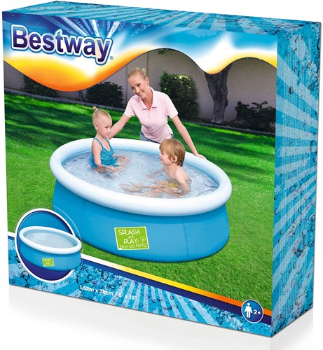 Bestway piscina gonfiabile Fast Set 152x38cm bambini giardino estate