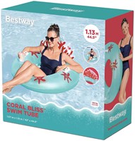 Bestway Anello da Nuoto Corallo 97 cm - gonfiabile colorato per piscina