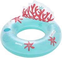 Bestway Anello da Nuoto Corallo 97 cm - gonfiabile colorato per piscina-2