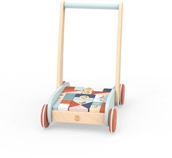 Speedy Monkey - Carrello con 27 blocchi - 35,5x25x41cm