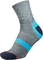 1000 Mile calze trekking uomo navy marl kingfisher doppio strato M