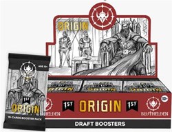 Asmodee gioco di carte collezionabili Bluthelden Origin BO Display - Trading Card Game