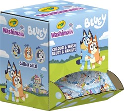 Crayola giocattolo Scribble Scrubbie Bluey display 24 pezzi creativo