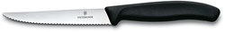 Victorinox set coltelli da bistecca nero 6 pezzi - coltello cucina inox
