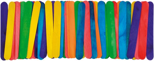 Woodensticks colored large