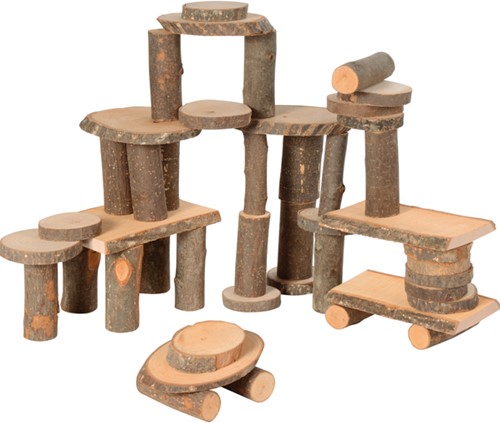 Natural wood set