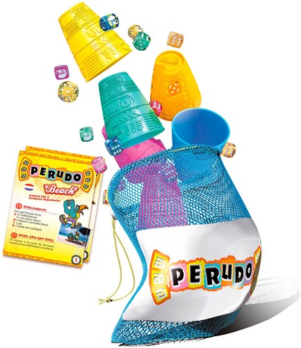 Asmodee gioco di dadi Perudo Beach impermeabile gioco estivo da spiaggia-2