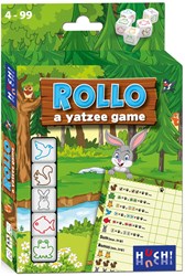 Asmodee gioco di dadi Rollo animali - Variante Yatzee per bambini