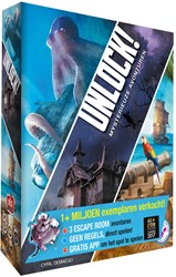 Asmodee gioco di carte escape room Unlock! 2 Avventure Misteriose