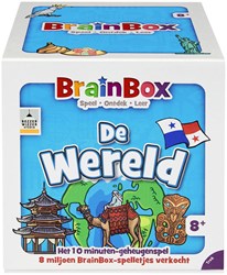 Asmodee gioco da tavolo BrainBox Il Mondo - gioco di memoria educativo per bambini