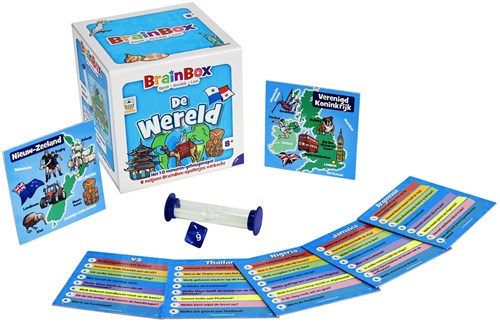 Asmodee gioco da tavolo BrainBox Il Mondo - gioco di memoria educativo per bambini-3