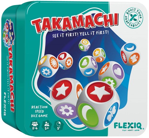 Asmodee gioco da tavolo Takamachi - gioco di dadi reattivo per famiglie