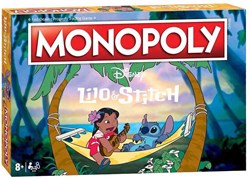 Hasbro gioco da tavolo Monopoly edizione Lilo and Stitch per bambini e adulti