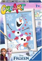 Ravensburger dipingi con i numeri Disney Frozen Olaf kit creativo
