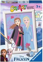Ravensburger dipingere con i numeri Disney Frozen Sisters Forever gioco creativo
